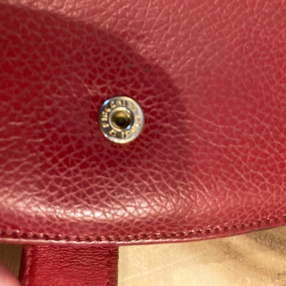 Vintage Coach Madison Continental Clutch Wallet With Kisslock Scarlet Red❤️ Rare - Picture 16 of 16